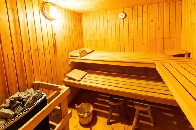 Sauna im Saunahaus