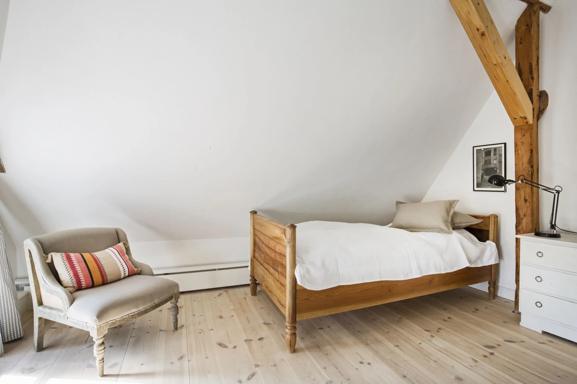 Schlafzimmer mit Einzelbett